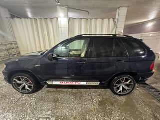 2002 BMW X5 4.4i I (E53), чёрный, 1100000 рублей, вид 3