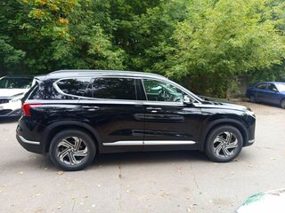 2021 Hyundai Santa Fe IV Рестайлинг, чёрный, 3200000 рублей, вид 4