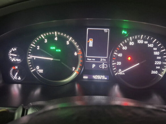 2017 Lexus LX 570 III Рестайлинг 2, чёрный, 13500000 рублей - вид 11