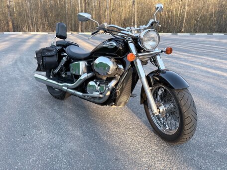 2004 Honda Shadow 400, чёрный, 370000 рублей, вид 1