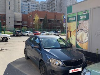 2012 Kia Rio III, серый, 450000 рублей, вид 2