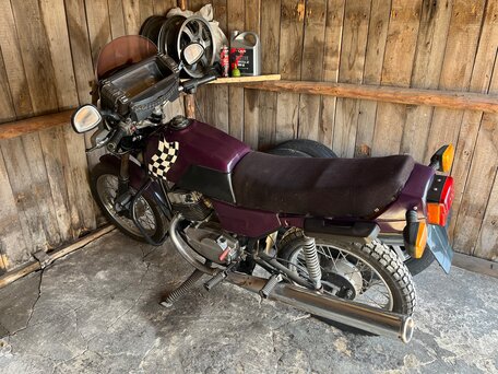 1989 Jawa 350/638, фиолетовый, 105000 рублей, вид 1