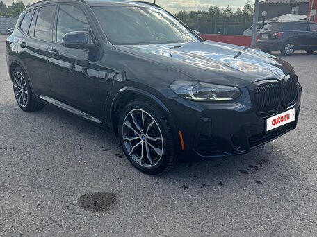 2021 BMW X3 M40i III (G01) Рестайлинг, чёрный, 7049000 рублей, вид 2