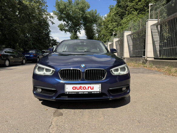 2018 BMW 1 серии 118i II (F20/F21) Рестайлинг 2, синий, 1575000 рублей - вид 6