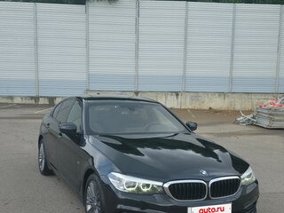 2017 BMW 5 серии 520d VII (G30/G31/G38), чёрный, 2700000 рублей, вид 4