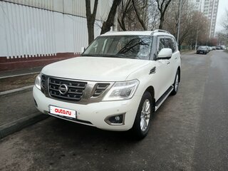 2014 Nissan Patrol VI (Y62) Рестайлинг, белый, 2550000 рублей, вид 2