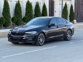 2017 BMW 5 серии 520d VII (G30/G31/G38), чёрный, 2500000 рублей, вид 1