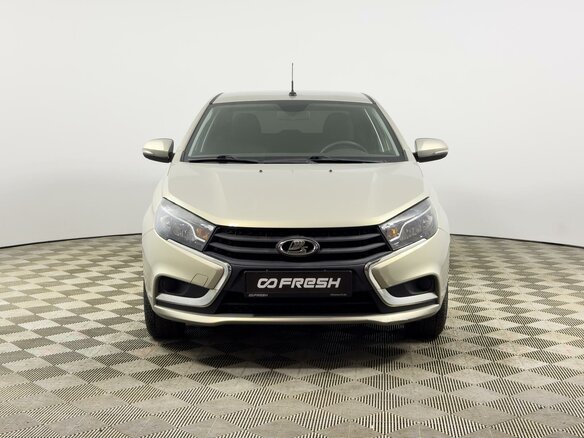 2018 Lada (ВАЗ) Vesta I, бежевый - вид 2