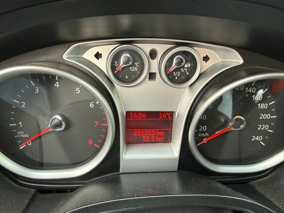 2009 Ford Focus II Рестайлинг, синий, 310000 рублей - вид 6