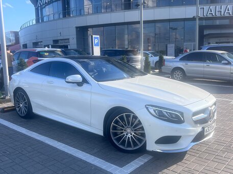 2016 Mercedes-Benz S-Класс 500 VI (W222, C217), белый, 4350000 рублей, вид 1