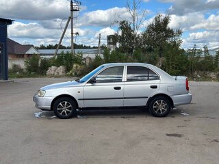 2008 Hyundai Accent ТагАЗ II, серебристый, 250000 рублей, вид 3