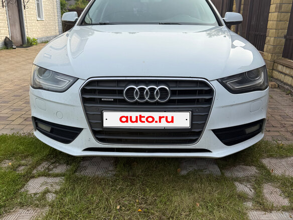 2013 Audi A4 IV (B8) Рестайлинг, белый, 1120000 рублей