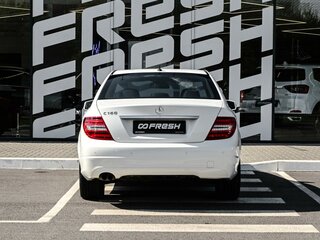 2012 Mercedes-Benz C-Класс 180 III (W204) Рестайлинг, белый, 1609000 рублей, вид 4