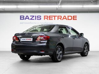 2010 Toyota Corolla X (E140, E150) Рестайлинг, серый, 825000 рублей, вид 5