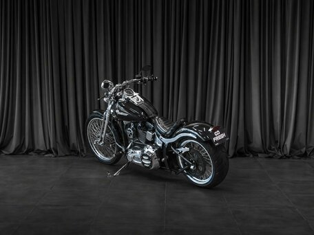1999 Harley-Davidson Springer Softail, чёрный, 1550000 рублей, вид 2