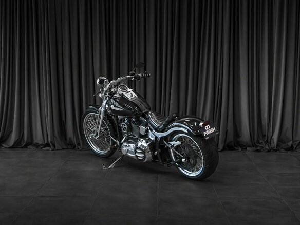1999 Harley-Davidson Springer Softail, чёрный - вид 1