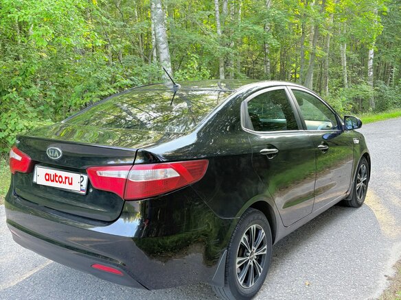 2012 Kia Rio III, чёрный - вид 6