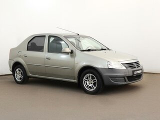 2011 Renault Logan I Рестайлинг, бежевый, 370000 рублей, вид 2