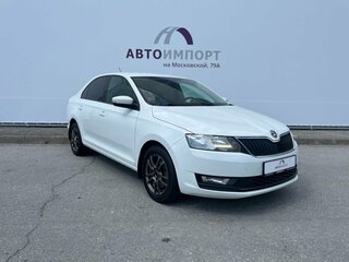 2017 Skoda Rapid I Рестайлинг, белый, 970000 рублей, вид 3