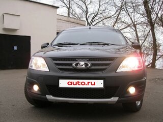 2020 Lada (ВАЗ) Largus I, чёрный, 1300000 рублей, вид 3