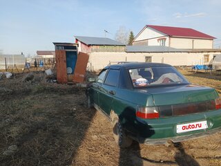 1998 Lada (ВАЗ) 2110, зелёный, 100000 рублей, вид 4