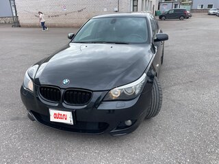 2008 BMW 5 серии 525i V (E60/E61) Рестайлинг, чёрный, 1600000 рублей, вид 1