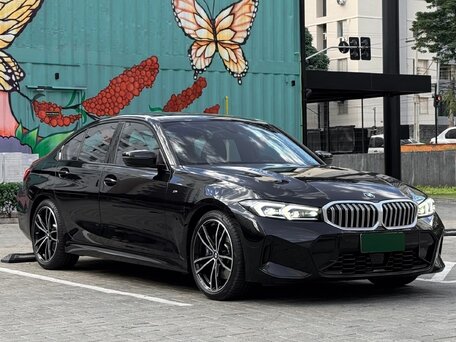 2023 BMW 3 серии 320i VII (G2x) Рестайлинг, синий, 3620000 рублей, вид 2