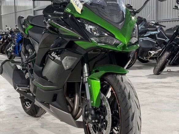 2023 Kawasaki Ninja 1000 SX, зелёный, 1280000 рублей - вид 20