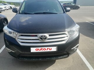 2011 Toyota Highlander II (XU40) Рестайлинг, чёрный, 1350000 рублей, вид 1