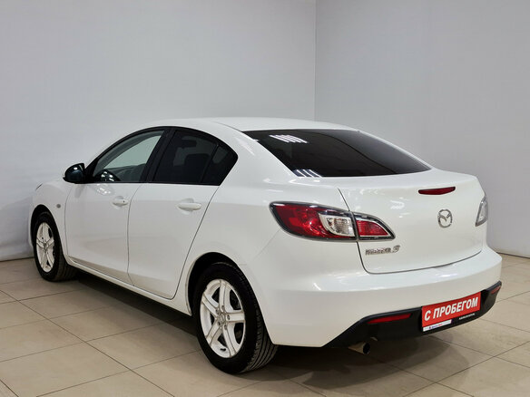 2011 Mazda 3 II (BL) Рестайлинг, белый - вид 5