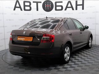 2018 Skoda Octavia III (A7) Рестайлинг, коричневый, 1682000 рублей, вид 3