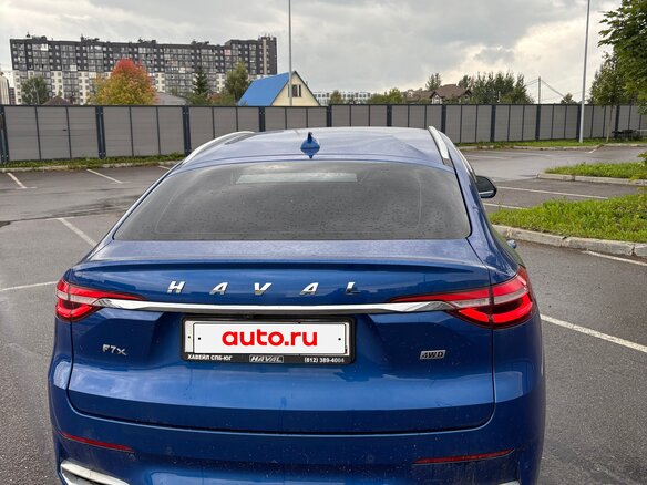 2021 Haval F7x I, синий, 1820000 рублей - вид 3