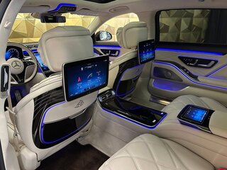 2022 Mercedes-Benz Maybach S-Класс 580 II (Z223), чёрный, 19990000 рублей, вид 4