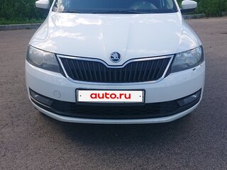 2019 Skoda Rapid I Рестайлинг, белый, 950000 рублей, вид 1