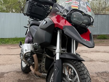 2005 BMW R 1200 GS, красный, 550000 рублей, вид 4