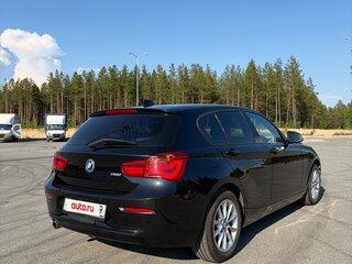 2016 BMW 1 серии 118i II (F20/F21) Рестайлинг, чёрный, 1170000 рублей, вид 3