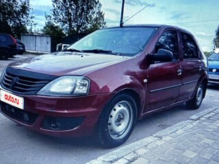 2008 Renault Logan I, красный, 280000 рублей, вид 1