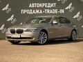 2012 BMW 7 серии 740Li V (F01/F02/F04), бежевый - вид 2