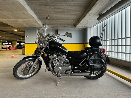 1987 Suzuki Intruder VS 750, чёрный, 350000 рублей, вид 3