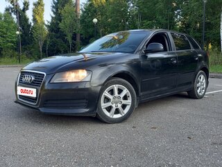 2009 Audi A3 II (8P) Рестайлинг 2, чёрный, 670000 рублей, вид 1