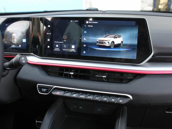 2023 Geely Coolray I Рестайлинг, красный, 2080000 рублей - вид 16
