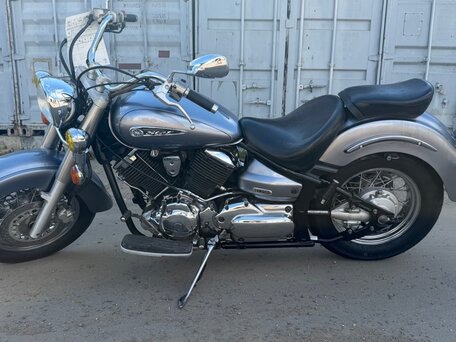 2004 Yamaha XVS1100, серый, 519000 рублей, вид 2
