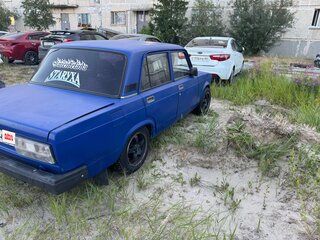 2001 Lada (ВАЗ) 2107, синий, 170000 рублей, вид 4
