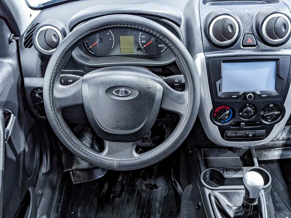 2014 Lada (ВАЗ) Granta I, серый, 414000 рублей - вид 7