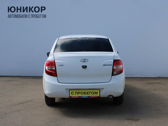 2017 Lada (ВАЗ) Granta I, белый, 220000 рублей - вид 5