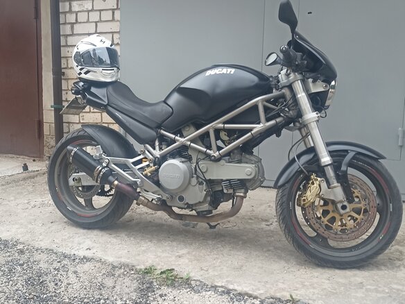 2004 Ducati Monster 400, чёрный, 310000 рублей - вид 1