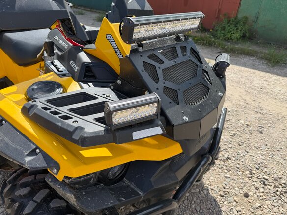 2016 Stels ATV-800 Guepard ST, жёлтый - вид 1