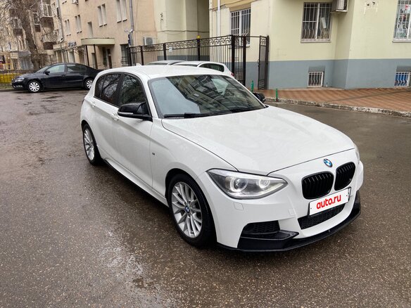 2013 BMW 1 серии 116i II (F20/F21), белый, 1190000 рублей - вид 1