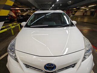 2012 Toyota Prius Alpha I (ZVW40/41), белый, 1100000 рублей, вид 4