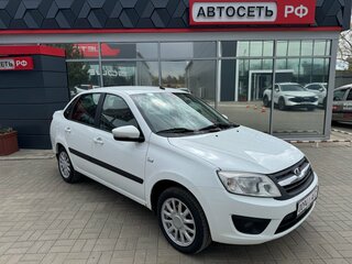 2017 Lada (ВАЗ) Granta I, белый, 529900 рублей, вид 2